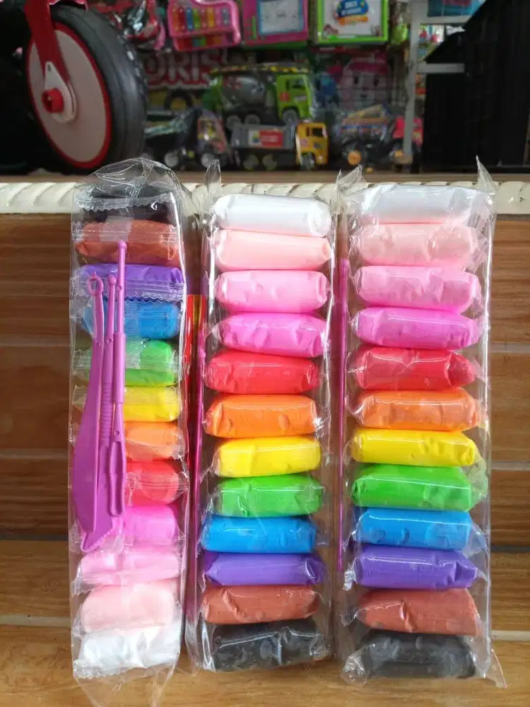 mainan anak clay isi 12 warna