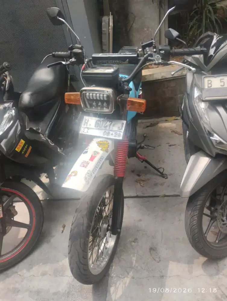 Honda win mesin Megapro