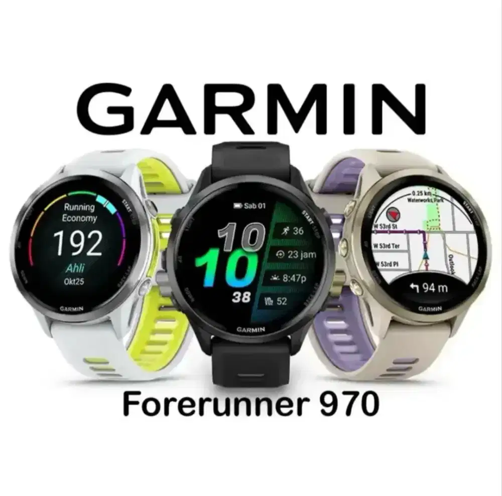 Promo cicilan Garmin Forerunner 970