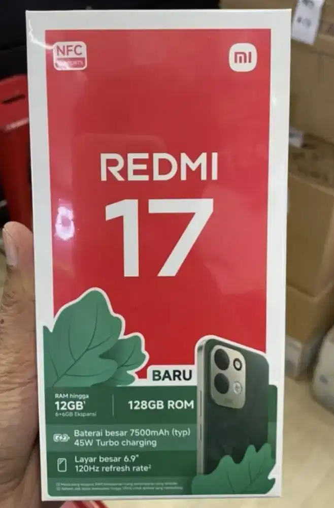 Xiaomi Redmi 17 baru garansi resmi bisa TT bisa kredit bisa cod