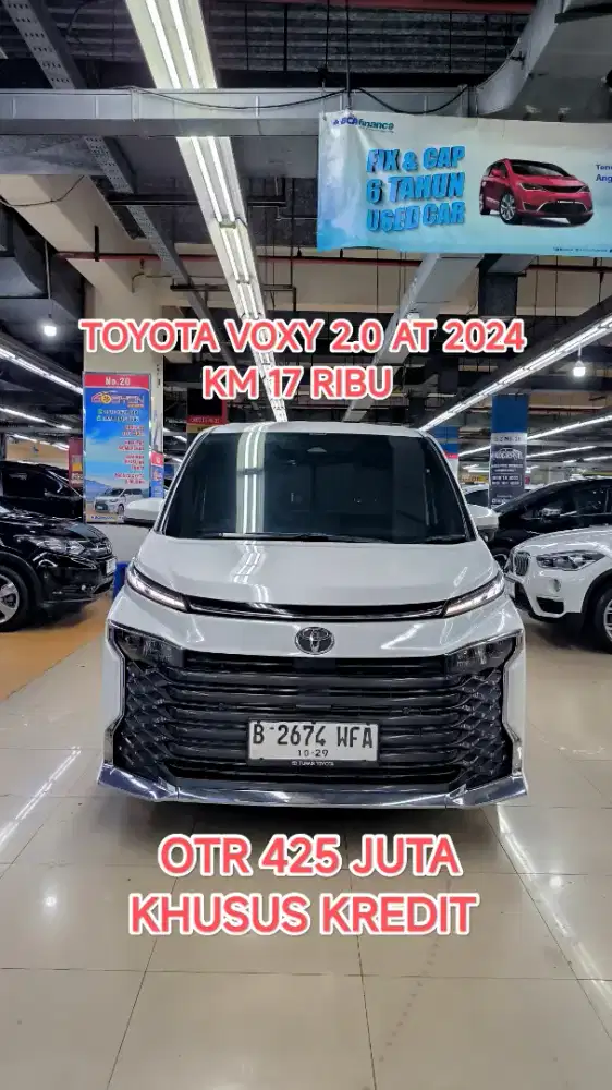 Km 17 ribu TOYOTA VOXY 2.0 AT TSS 2024 KONDISI ISTIMEWA