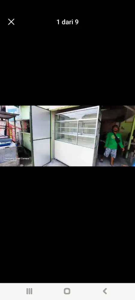 Rombong bekas alminium