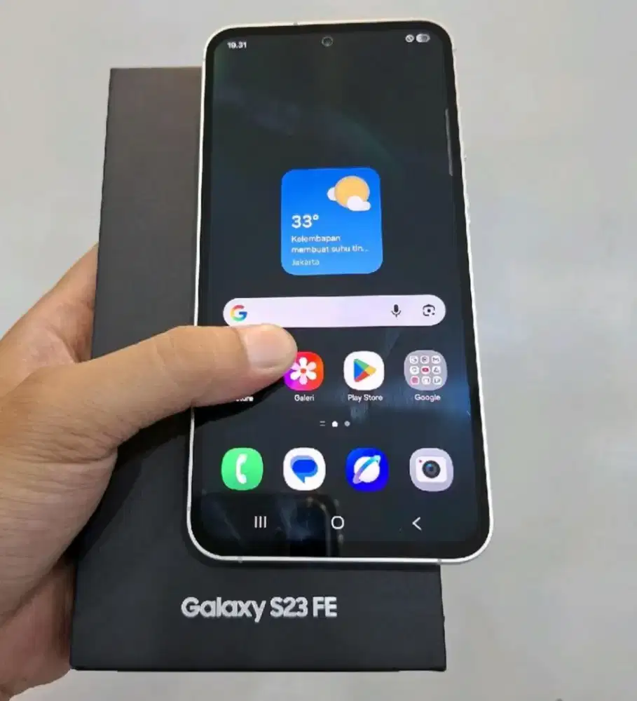 Samsung S23 Fe Ram 8Gb/128Gb lengkap