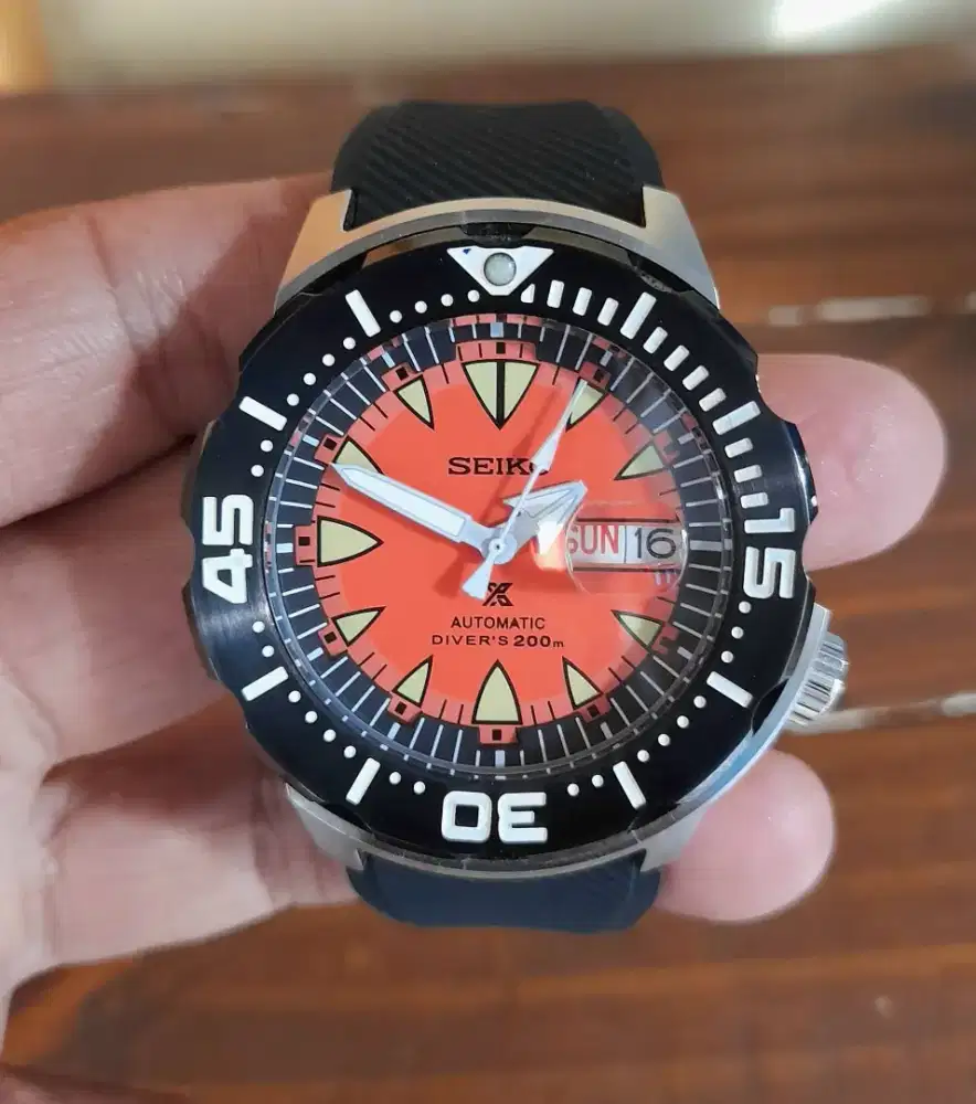 Seiko mod monster style 43mm nh36 movement automatic