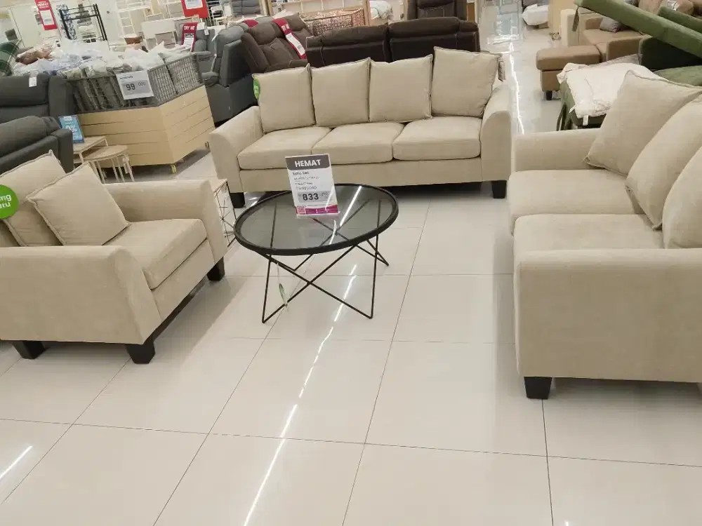 CEPAT HABIS! PROMO BESAR SOFA SET / SOFA RUANG TAMU