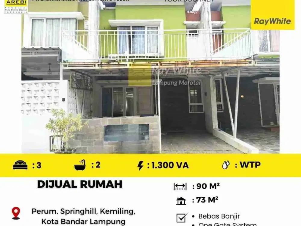 rumah murah springhill kemiling jual cepat