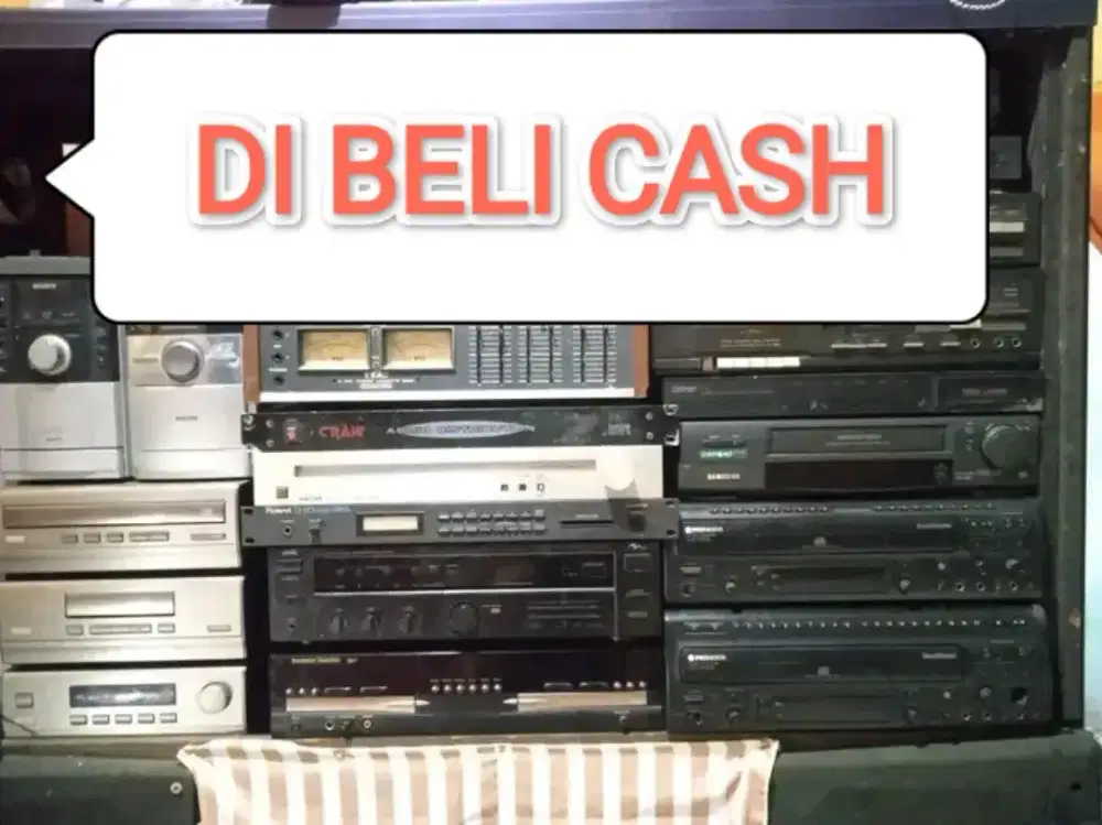 Di beli sound system,alat musik