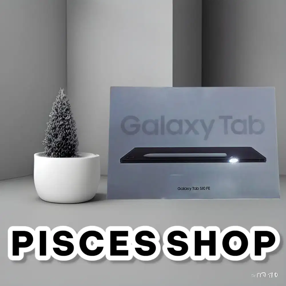 GALAXY TAB S10 FE RAM 8/128 NEW Segel Garansi Resmi 1 Tahun