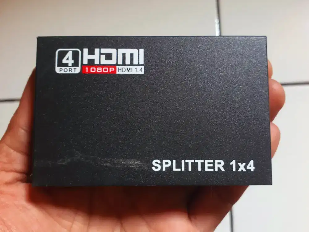 Jual Splitter HDMI 4 Port masih layak pakai