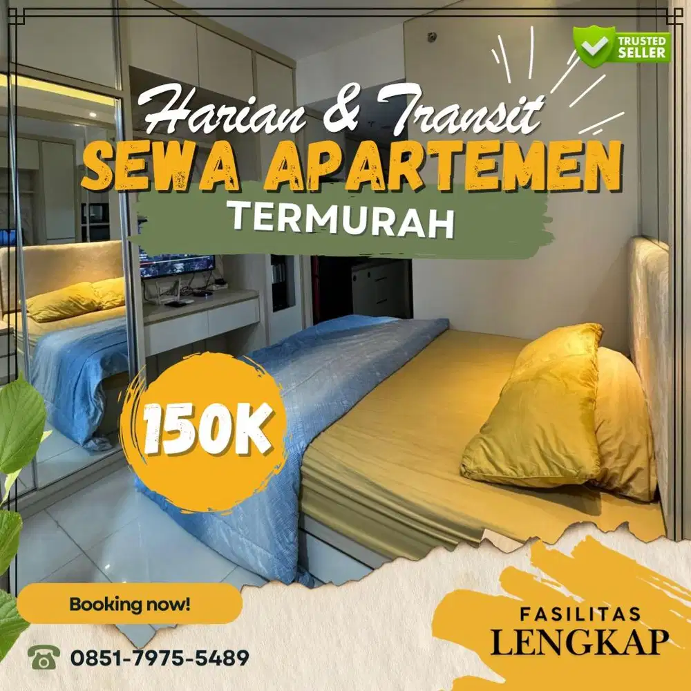 Sewa Apartemen Grand Kamala Lagoon Harian/Transit Bekasi Selatan murah