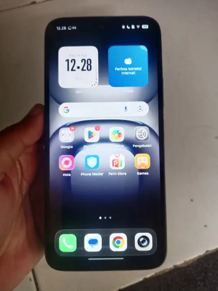 Infinix hot 70 Nfc ram 4+4/128gb fullset nominus garansi panjang