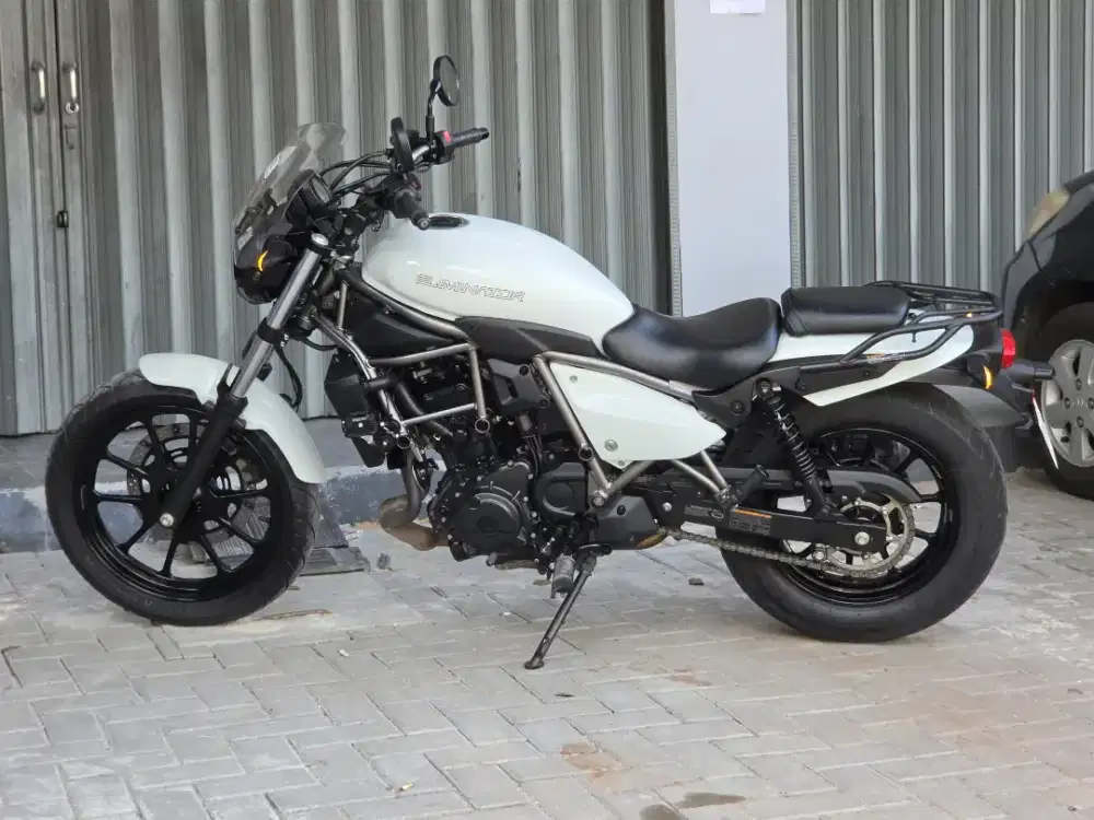 Moge Cruiser Kawasaki Eliminator 450 th 2024 Km7rb Modif Siap Gas