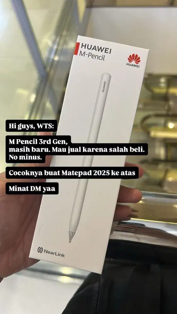 M Pencil 3rd Gen (Pen Tablet Huawei Matepad)