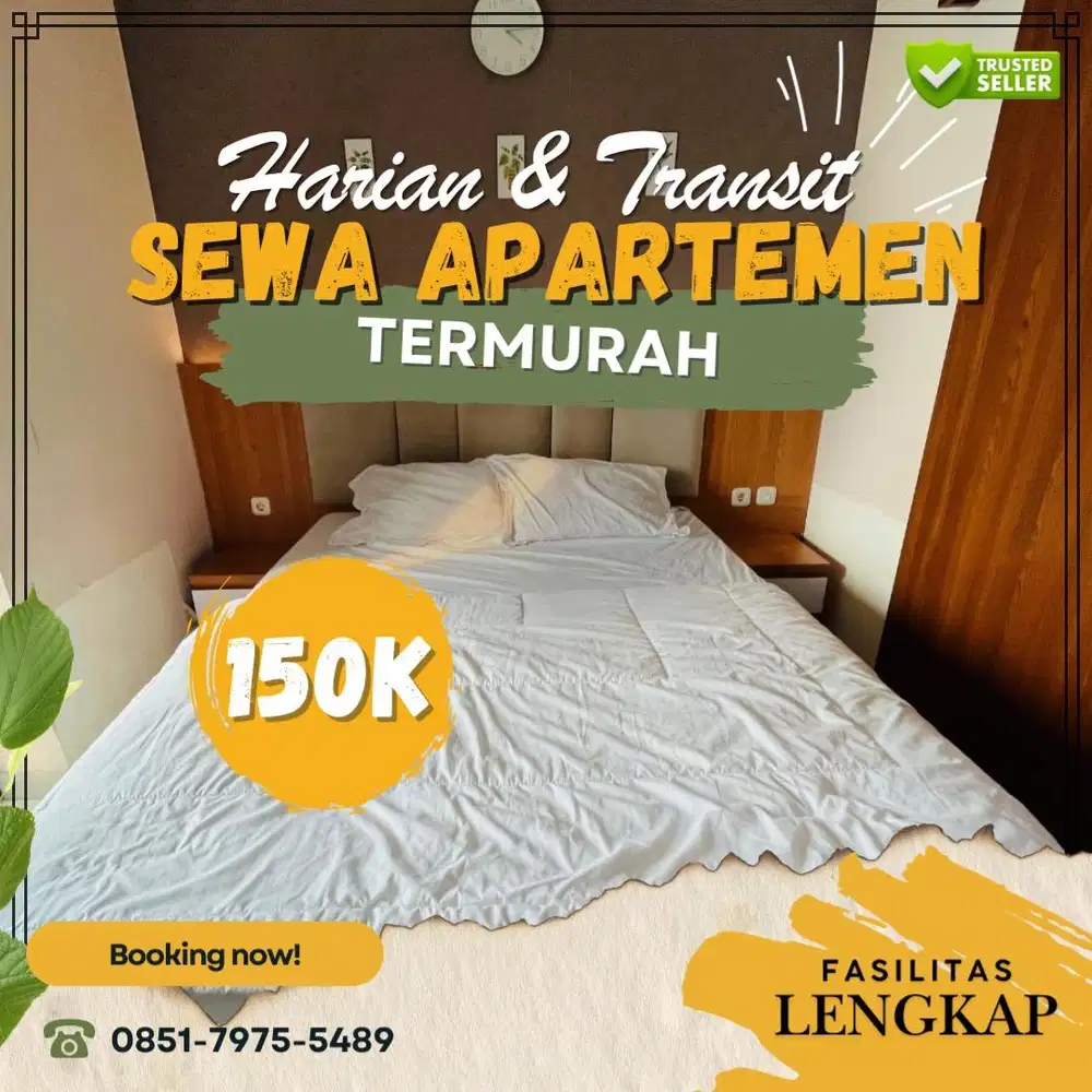 Sewa Apartemen Patraland Urbano Bekasi Utara Harian/Transit Termurah