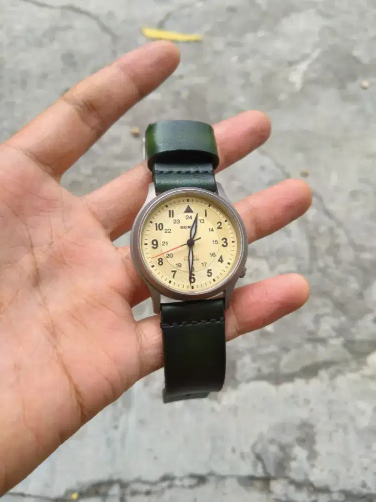 Jam tangan military BERNY titanium original