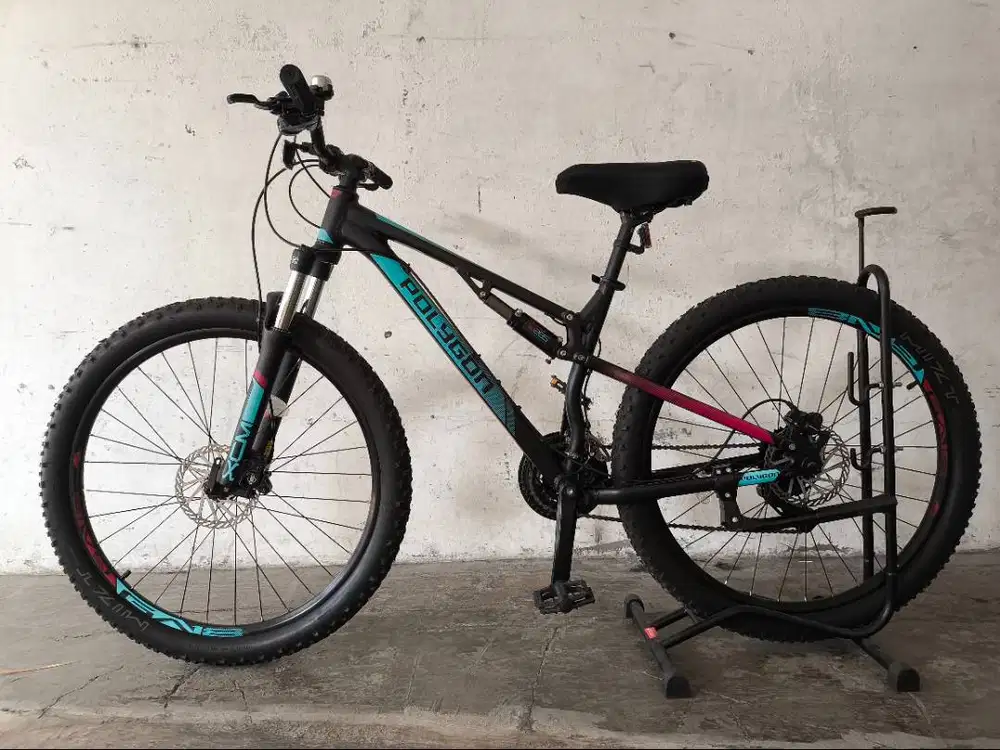 Polygon RAYZ 3 27.5 MTB Dual Suspension Dobel Cakram Seperti Baru