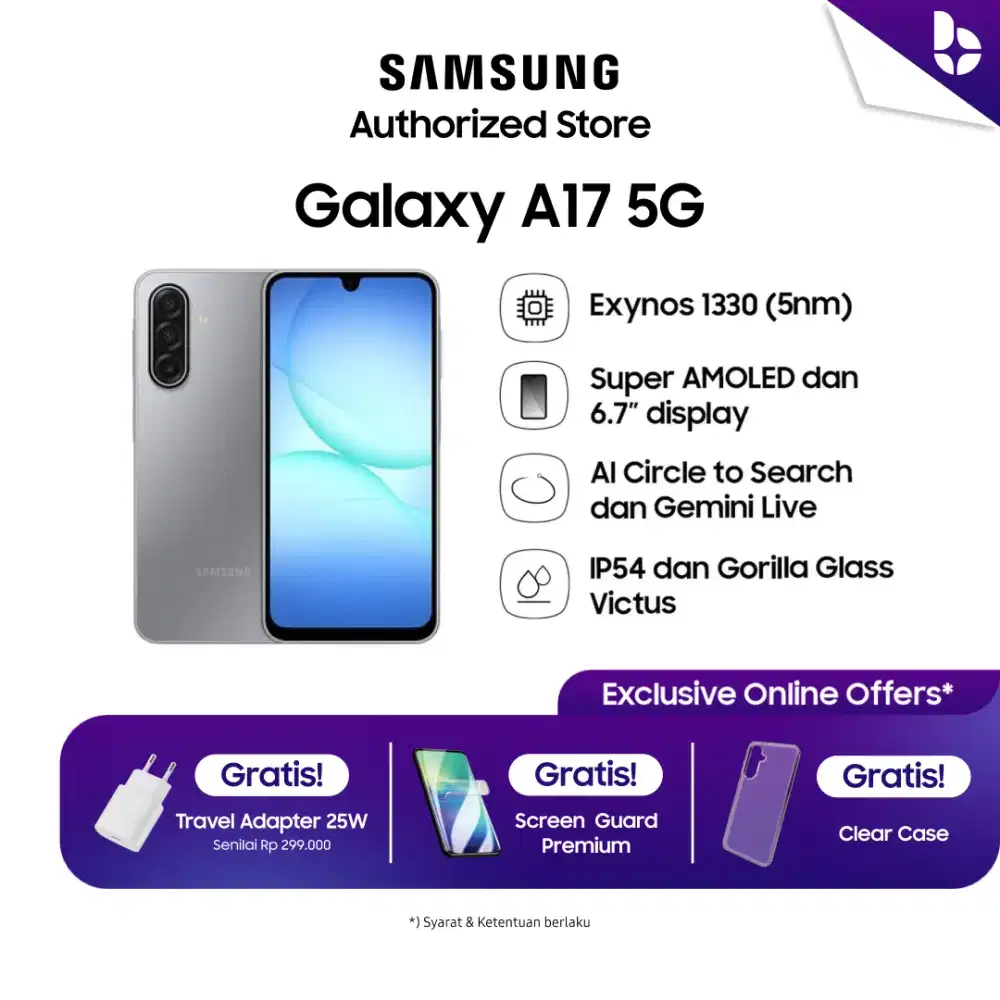 Samsung a17 5g 8/256