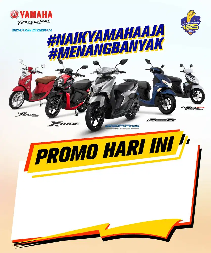 Lowongan Kerja di Showroom & Bengkel Resmi Yamaha
