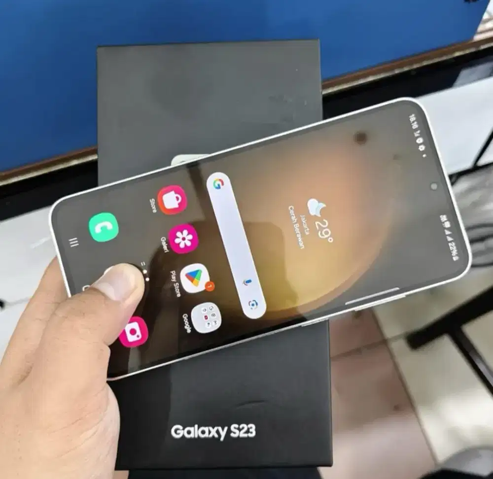 Samsung S23  Ram 8Gb/128Gb lengkap
