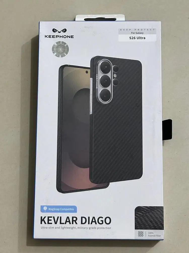 Galaxy S26 Ultra Premium Kevlar Diago 100% Aramid Carbon by KEEPHONE