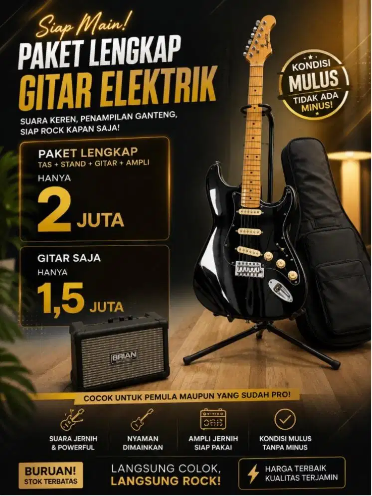 Dijual Gitar Listrik