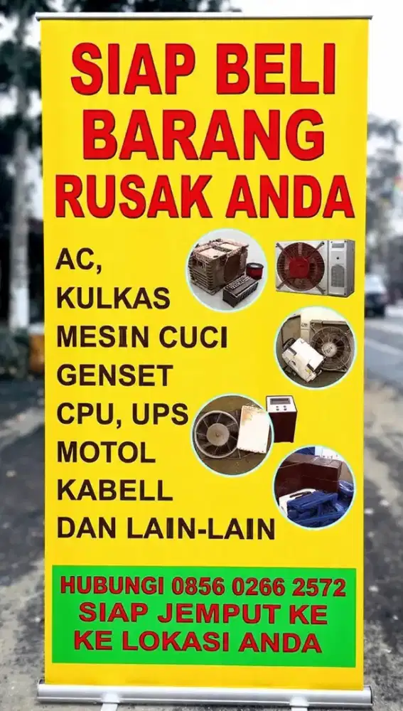 Siap beli barang rusak anda