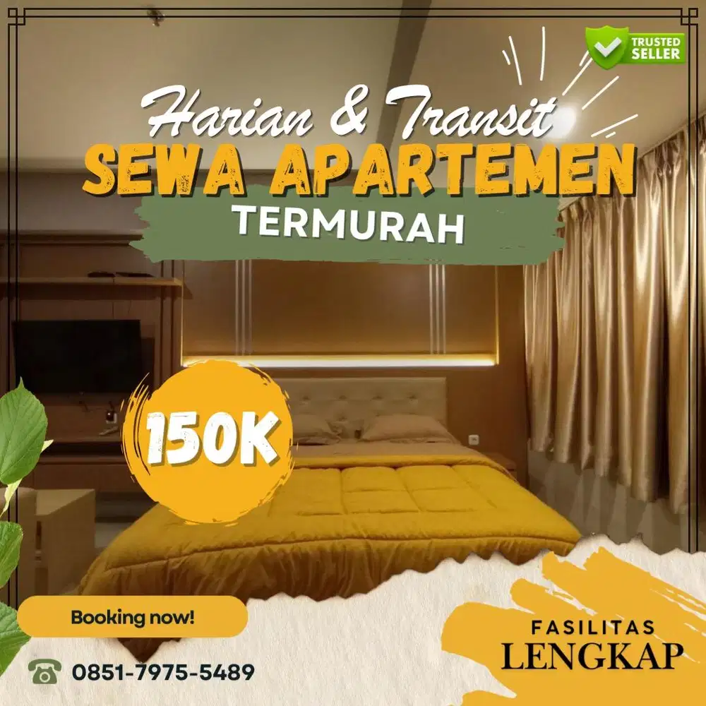 Sewa Apartemen Urbantown Serua Tangerang Harian/Transit Termurah