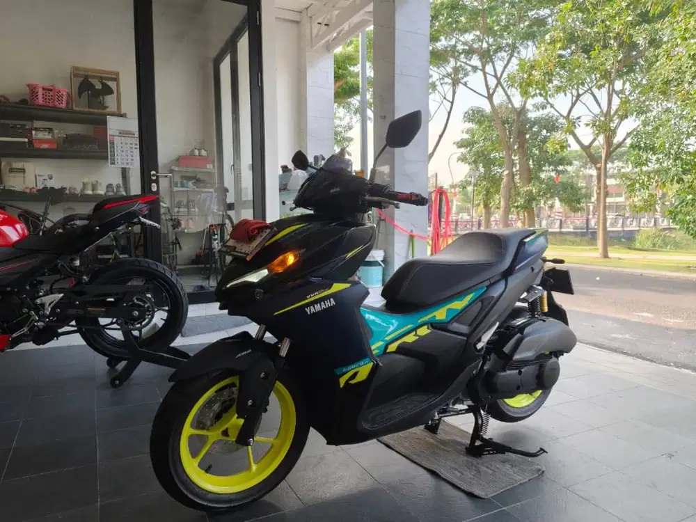 DIJUAL AEROX ALPHA CYBERCITY 155CC 2025 SHOCK TABUNG