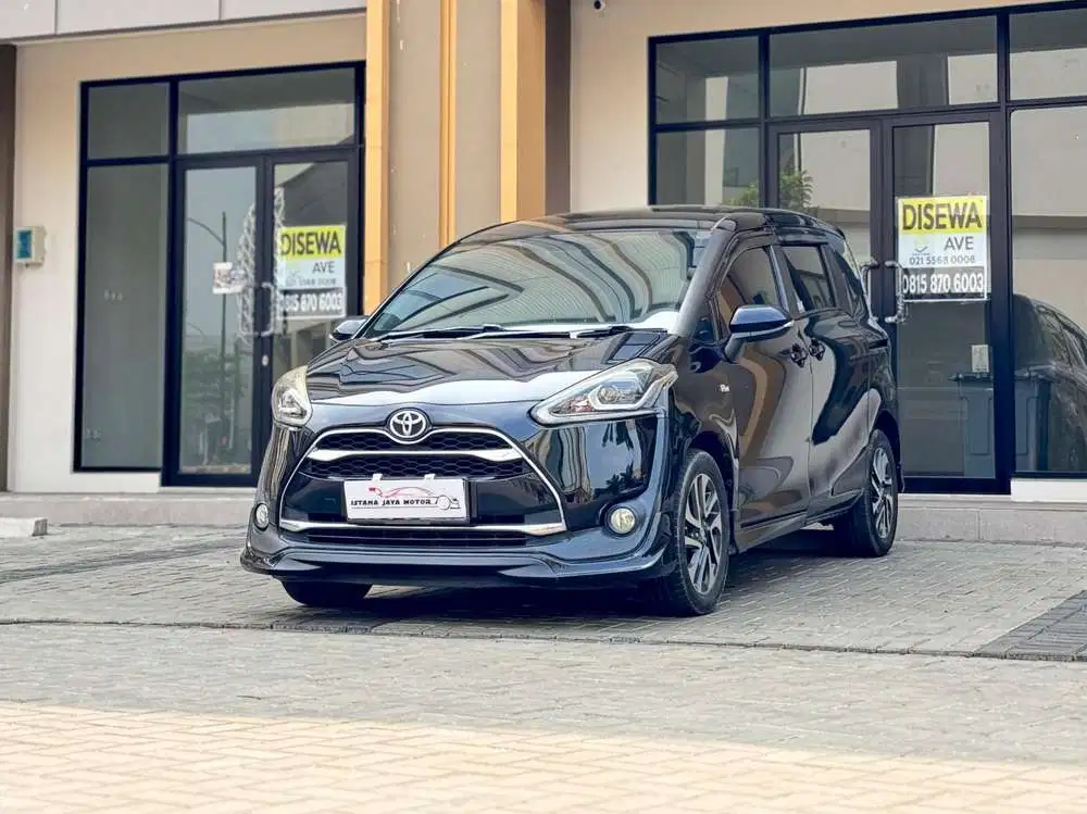 Toyota SIENTA 1.5 Q CVT 2017 HITAM