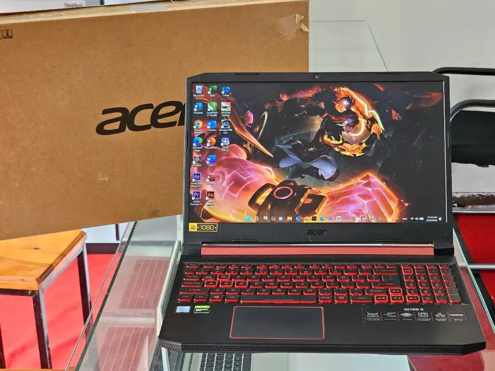 ACER Nitro AN515 54 Intel Core i7 Gen 9 Ram 16 GB SSD 512 GB Nvidia