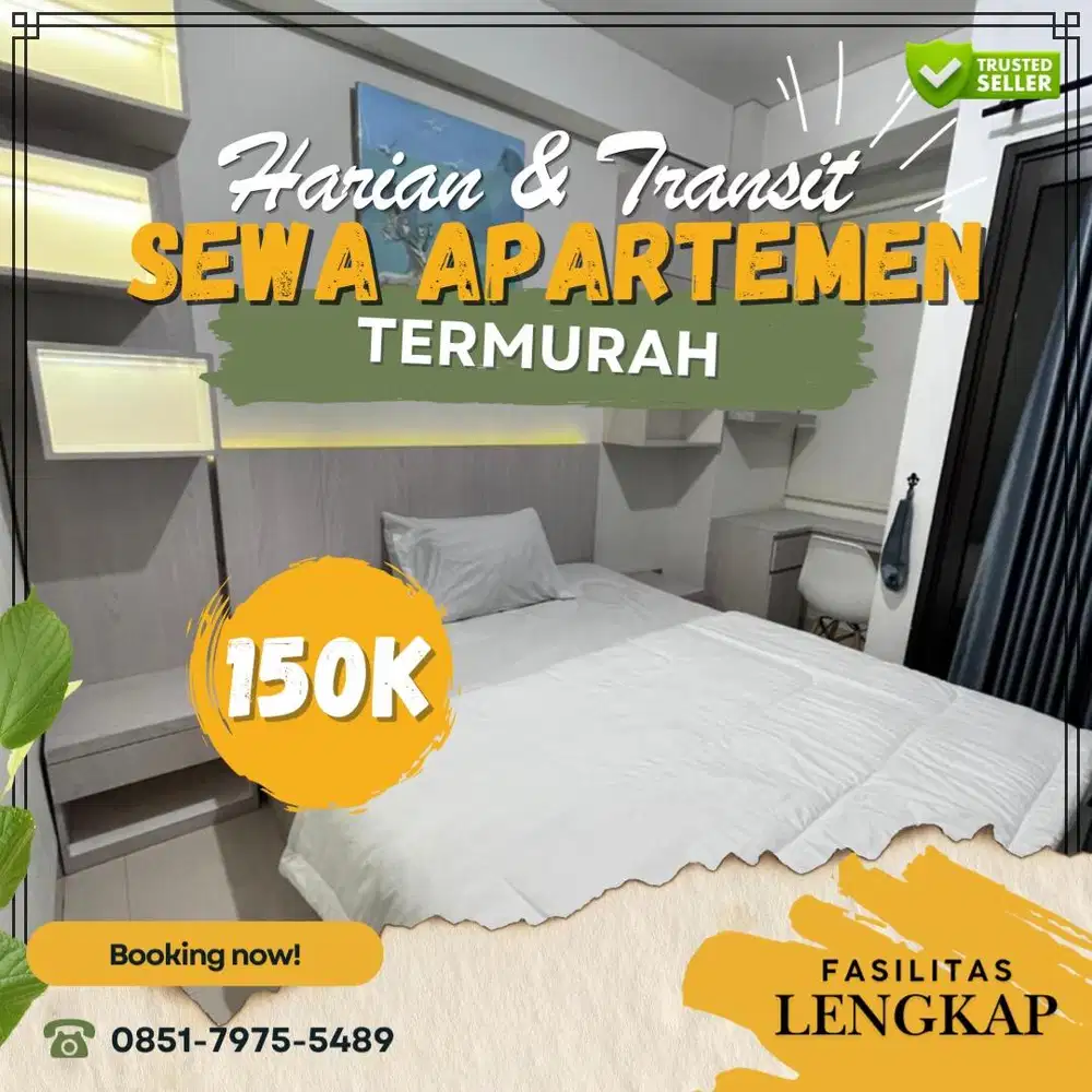 Sewa Apartemen Serpong Green View Tangerang Harian/Transit Termurah
