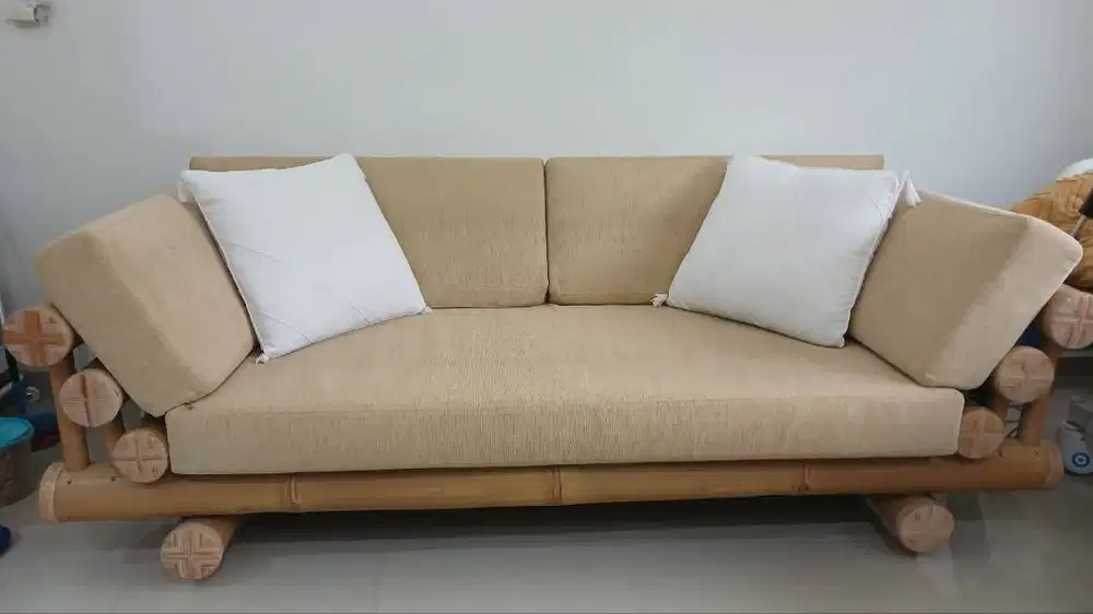 SOFA BAMBU ASLI