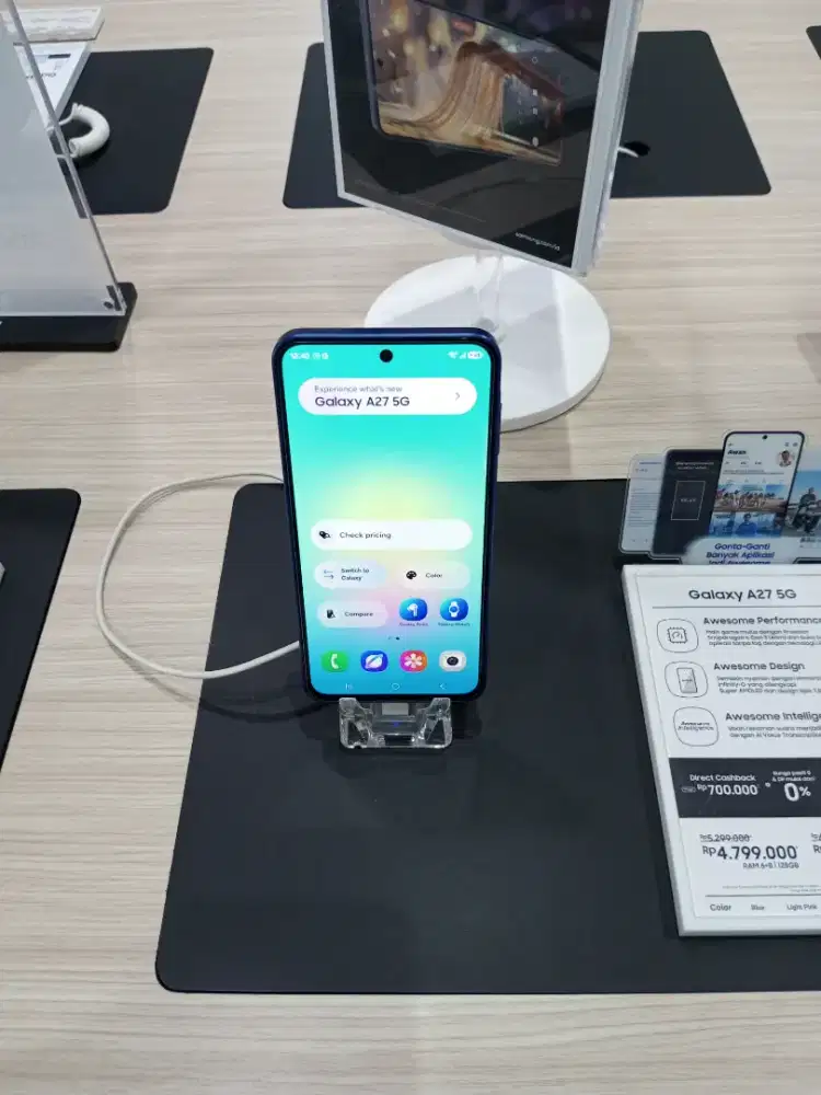 Cicilan Samsung galaxy A27 series tanpa kartu kredit dan DP
