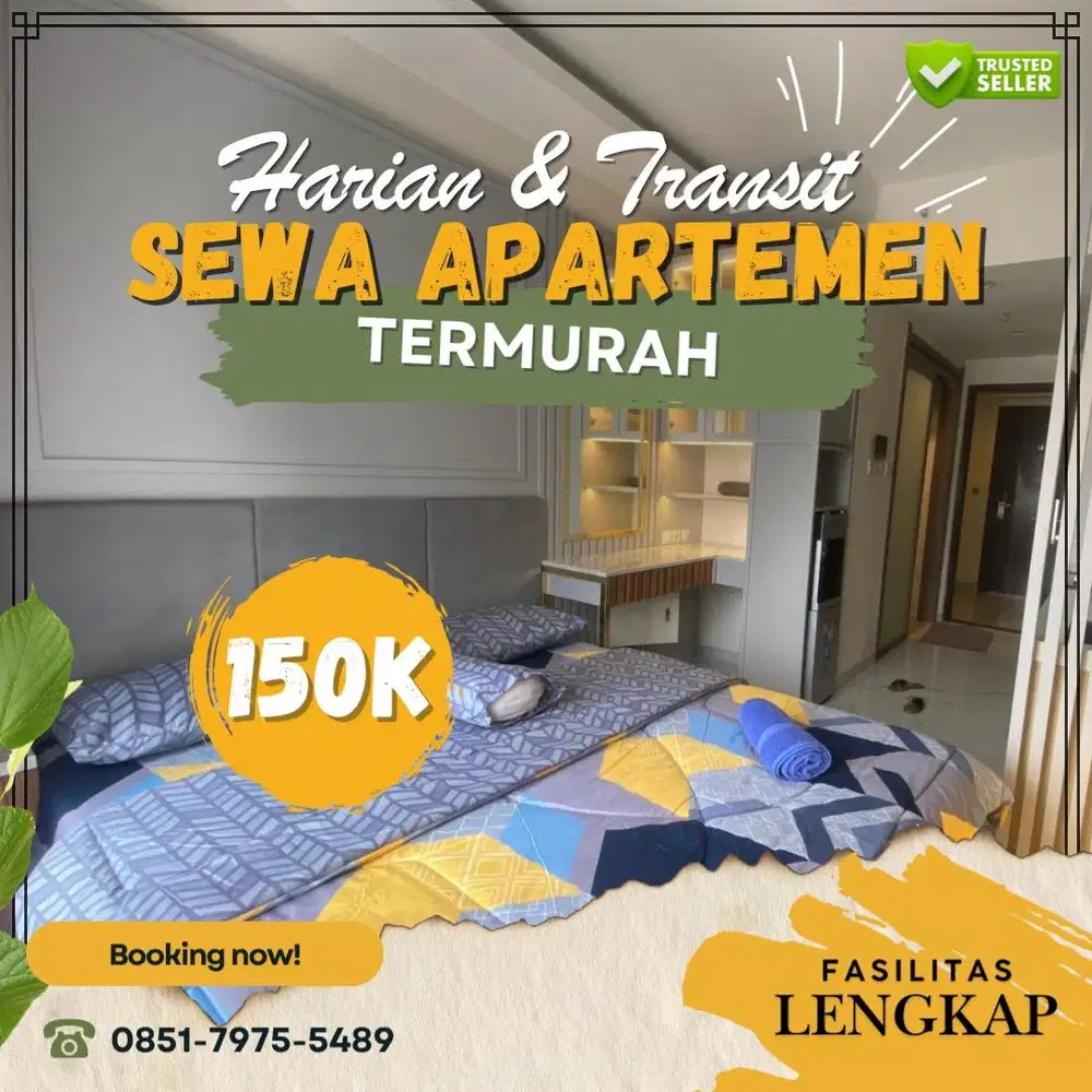 Sewa Apartemen Tangsel BINTARO ICON Harian/Transit Termurah