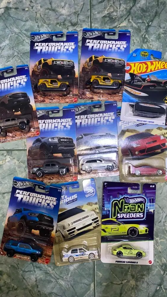 Hotwheels Perfomance Trucks New