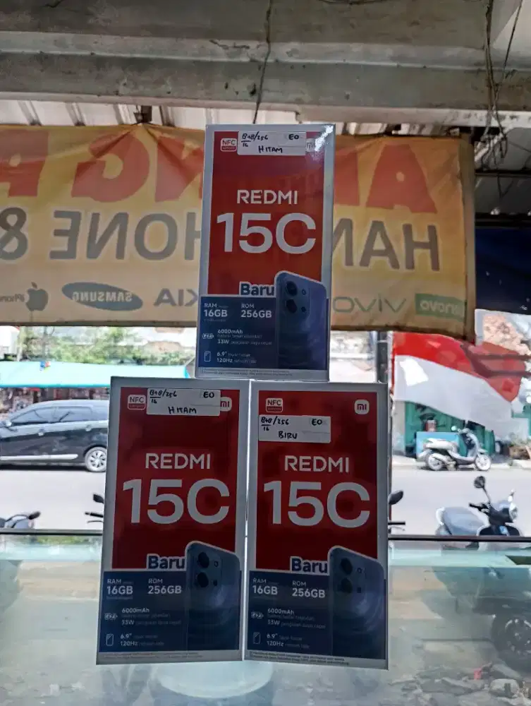 REDMI 15C RAM TOTAL 16GB / 256GB
