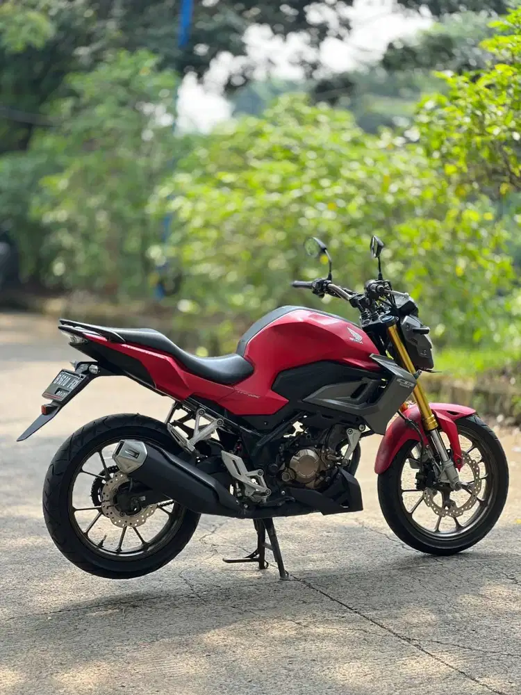 KM RENDAH! HONDA NEW CB 150R MERAH 2021 PAJAK PANJANG SUPER MULUS