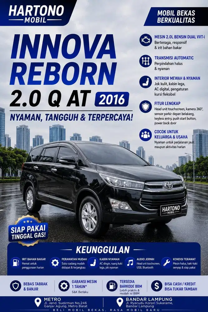 REBORN 2.0 Q AT 2016