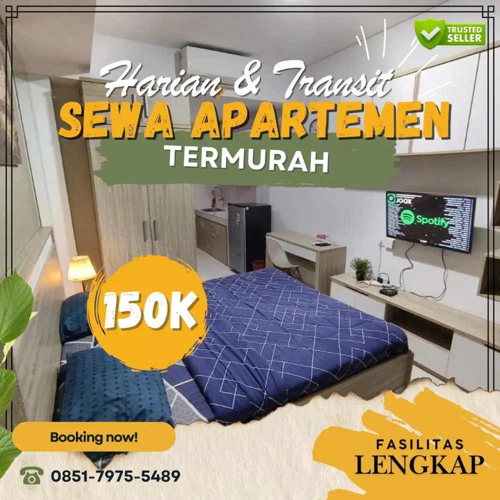 Sewa Apartemen Green Lake View Tangerang Harian/Transit Termurah