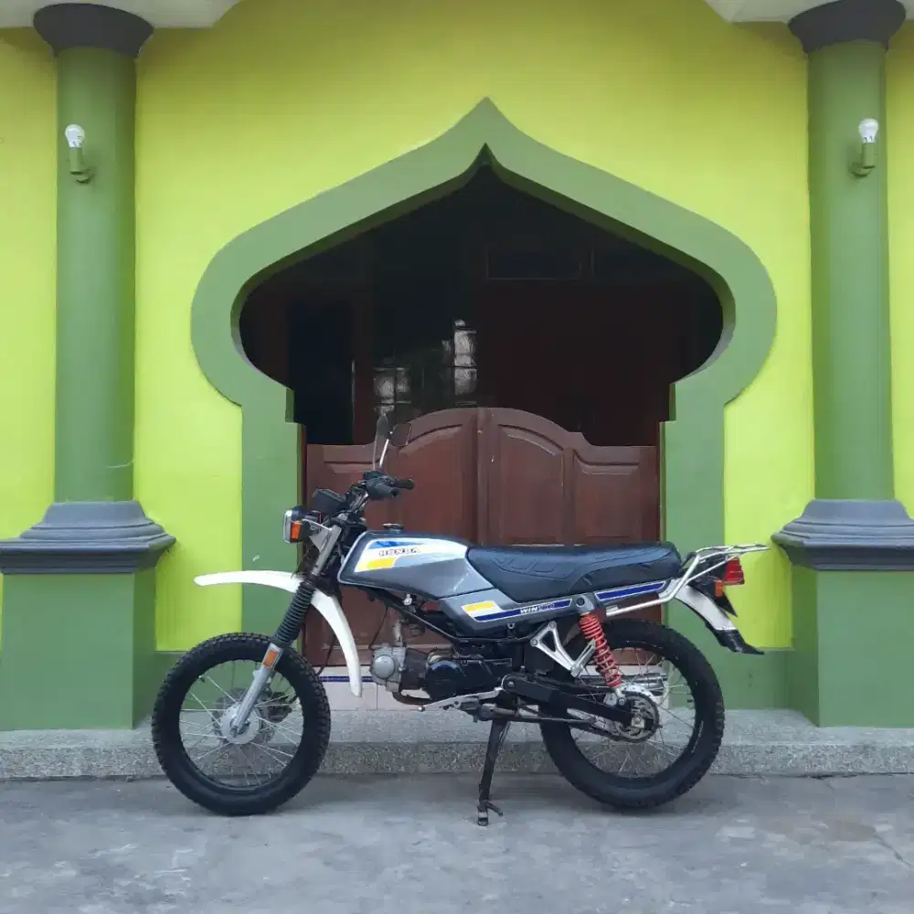 Honda win 100 warna langka grey tembus surat