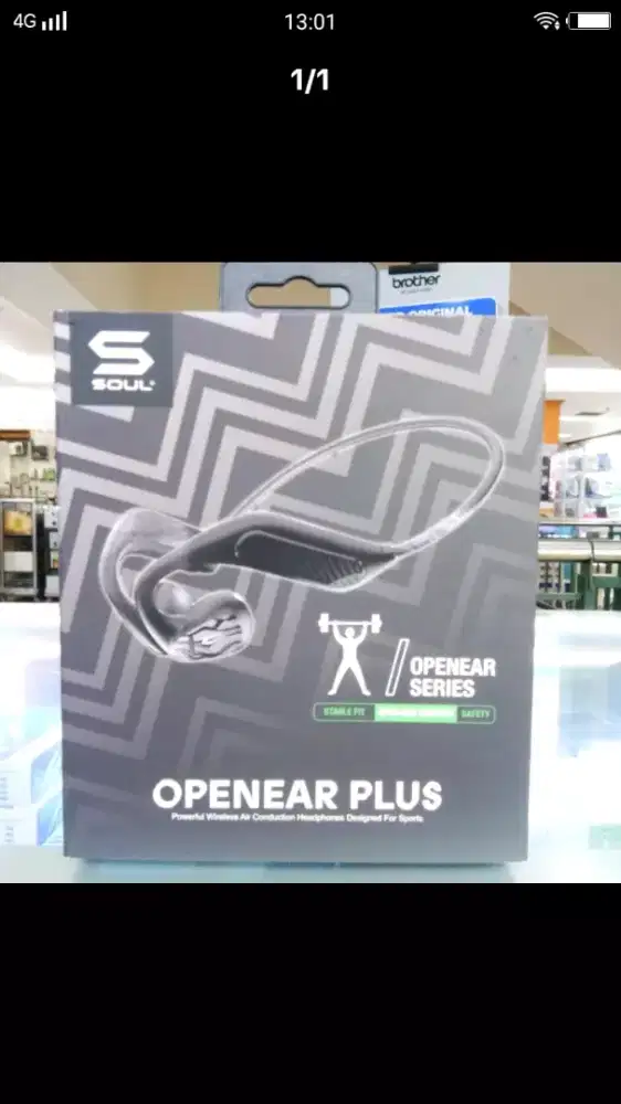 Soul earphone bluetoot openear plus