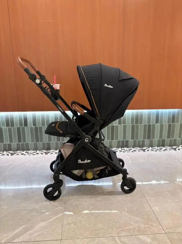 Dijual cepat stroller coco latte verza 4x4