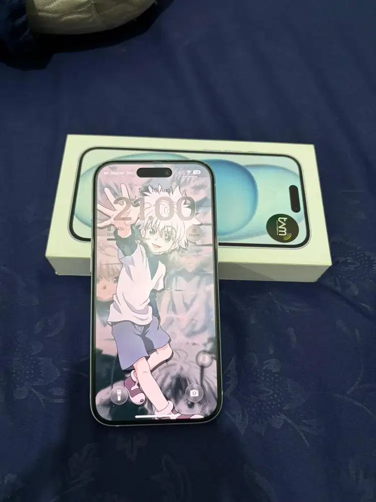 Iphone 15 Blue White 256