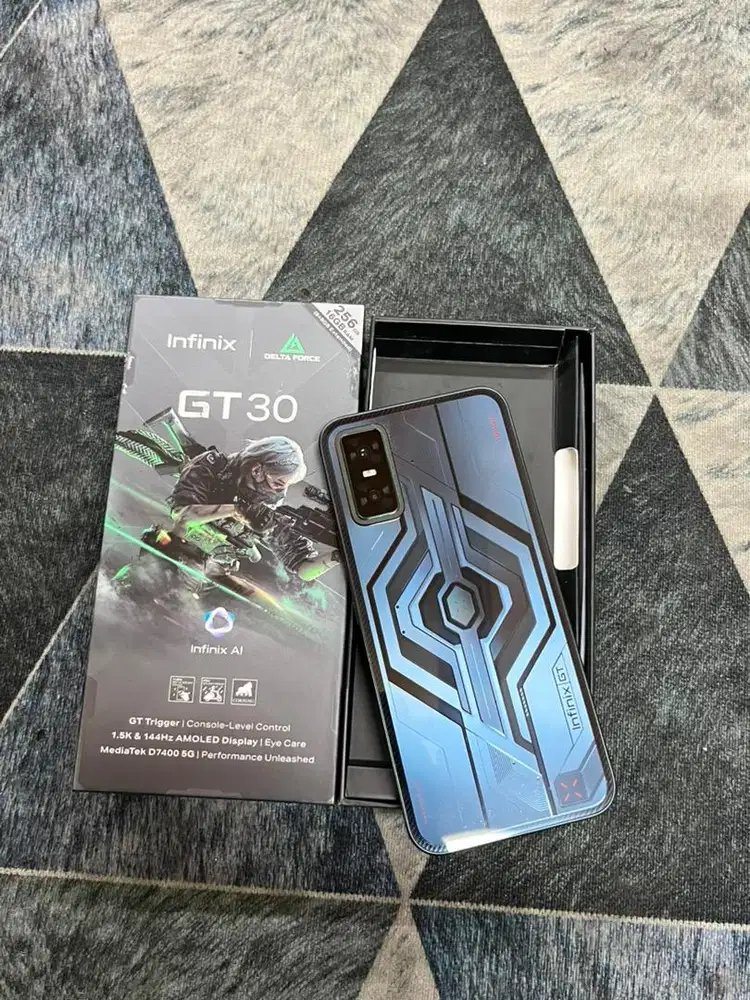 Infinix GT 30 8/256 second mulus fullset