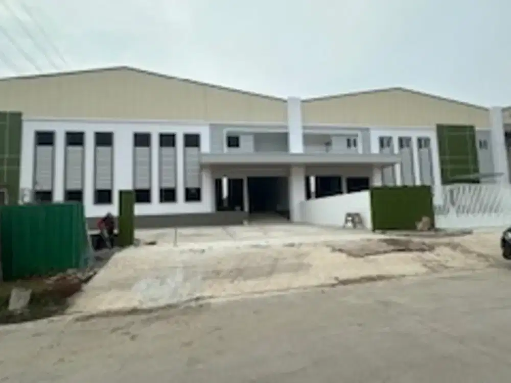 Dijual gudang 1104m2 dikawasan industri delta silicon Cikarang bekasi
