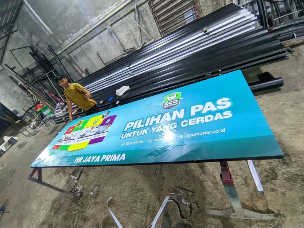 BILLBOARD, HURUF TIMBUL, NEON BOX, NEON FLEX, FRAME AKRILIK