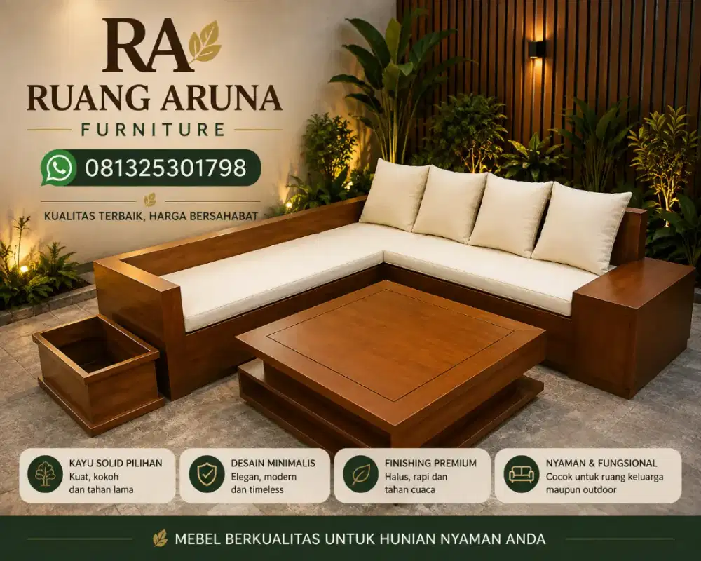 KURSI TAMU BOX MINIMALIS SUDUT