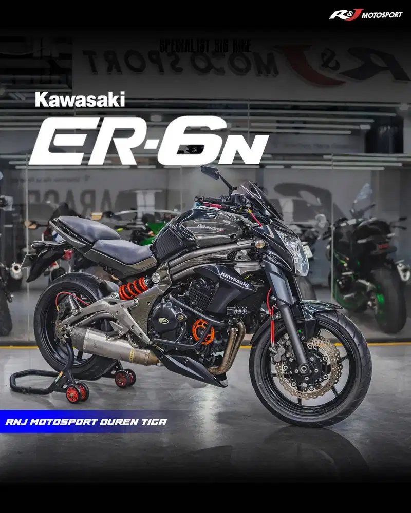 Kawasaki ER6N 2012 Exhaust Costume