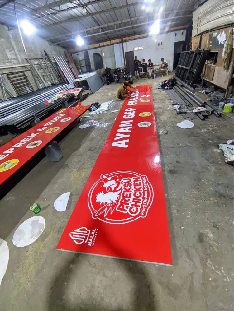 NEON BOX, NEON FLEX, PAPAN REKLAME, HURUF TIMBUL, FRAME, AKRILIK