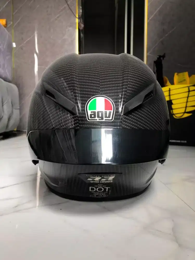 Helm AGV PISTA GP RR CARBON GLOSSY Helmet kondisi 99% size M Clone 1:1